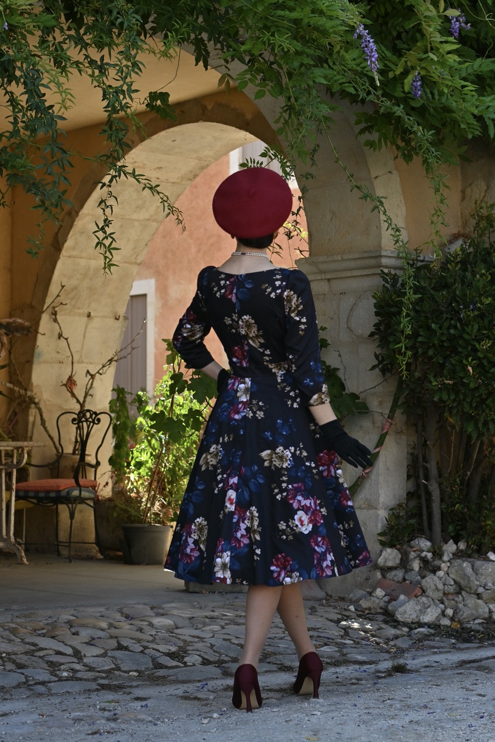 Elara Floral Swing Dress in Extended Sizing